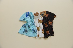 [Orangemom] Leopard print shirt / [오렌지맘] 표범주름티셔츠