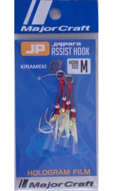 Major Craft)ジグパラ アシストフック <ホロタイプ 煌> Lサイズ