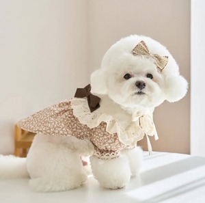 即納販売　Autumn breeze OPS　ワンピース　韓国犬服　soso boutique