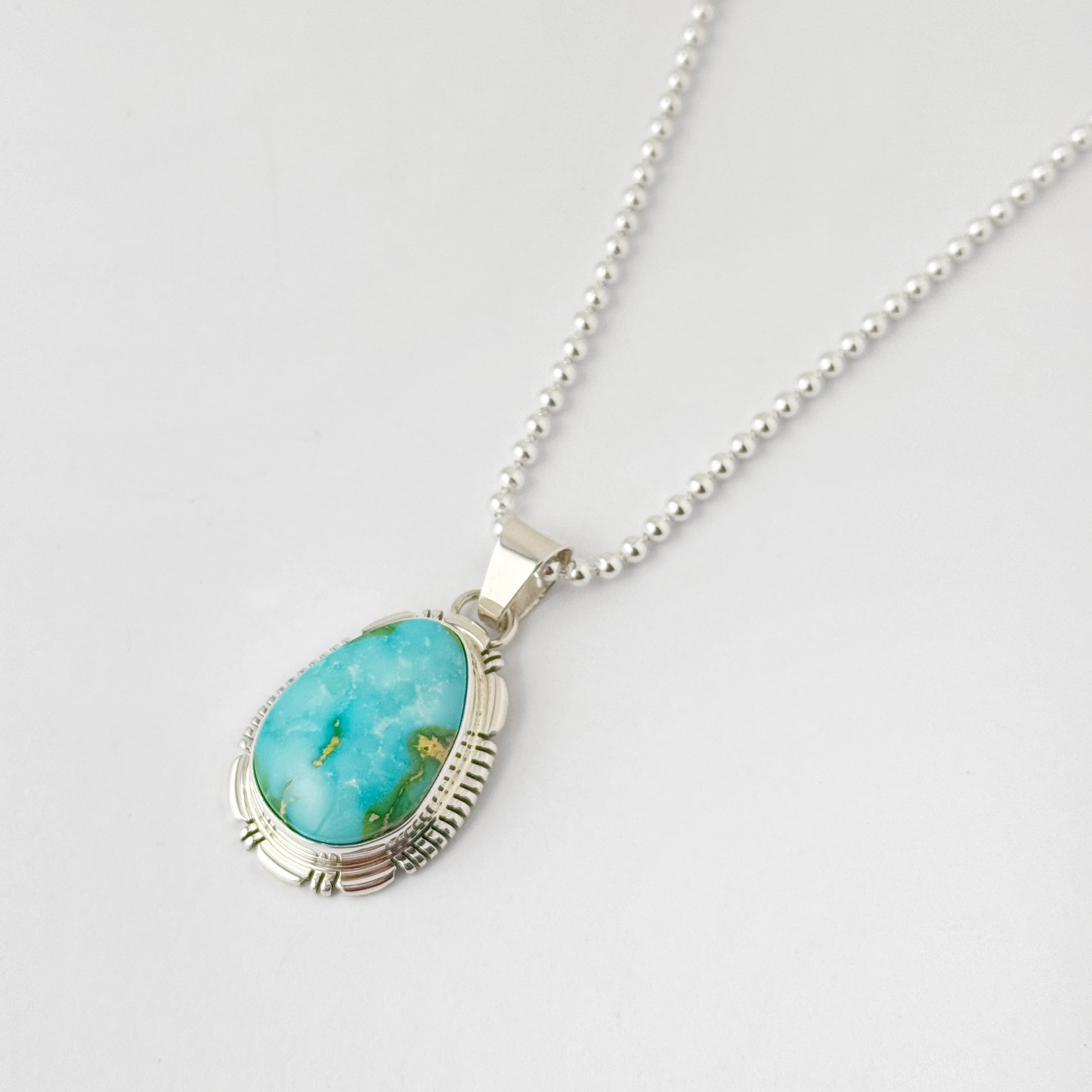 一点物】《Indian Jewelry》 ソノランゴールド ドロップ ターコイズ