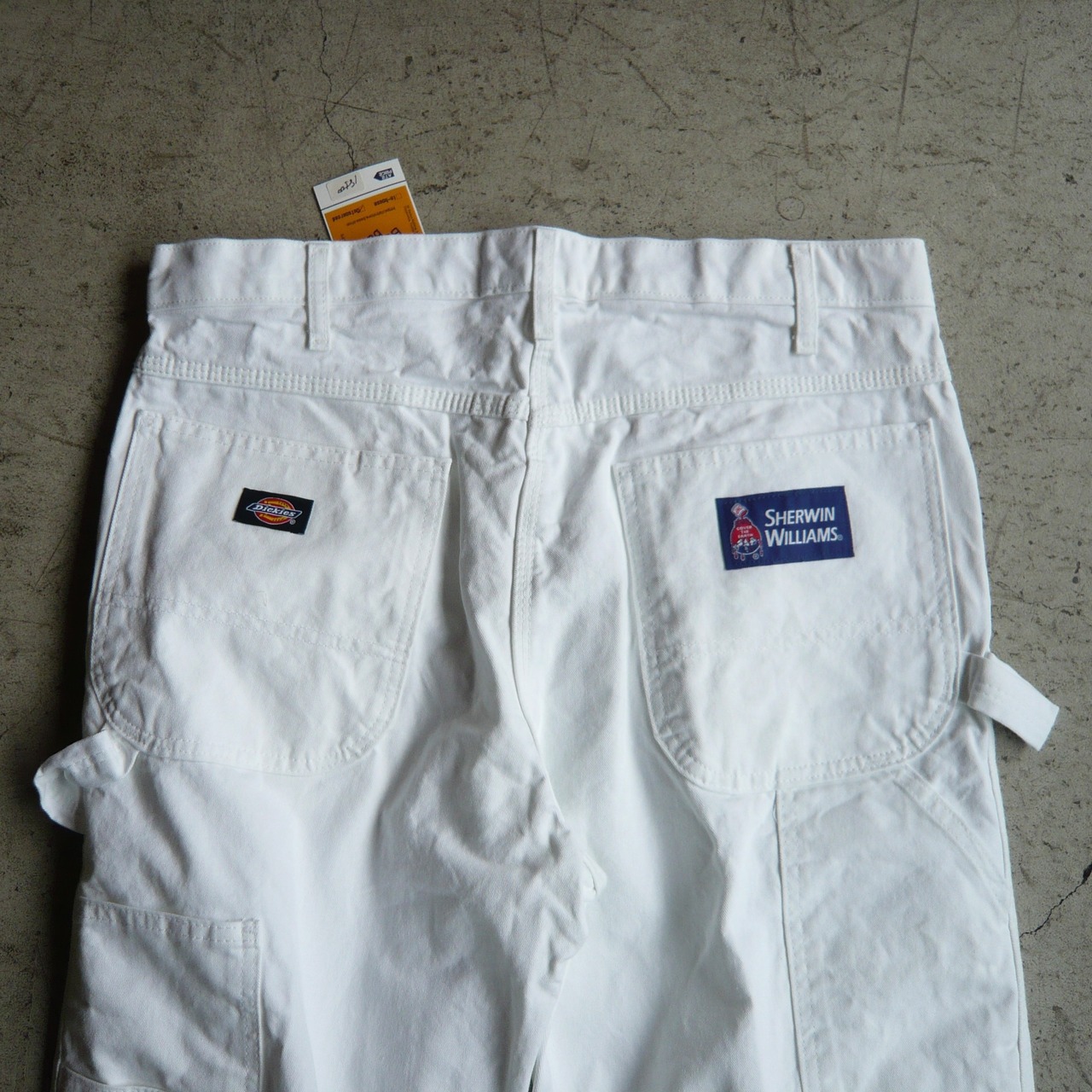 00s Dickies Sherwin Williams ホワイトペインターパンツ W34L30