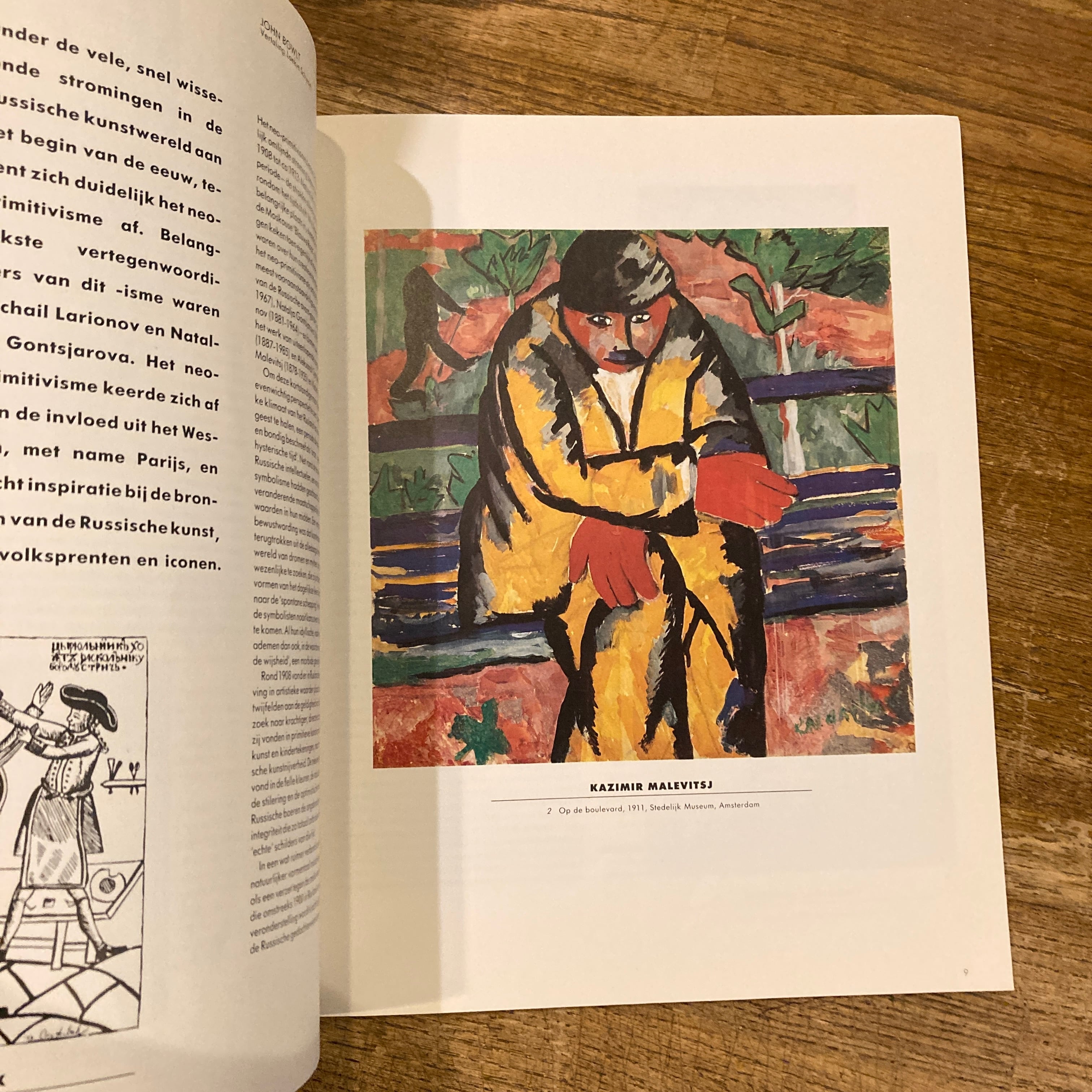 Kunstschrift MALEVITSJ VOOR DE REVOLUTIE カジミール・マレーヴィチ