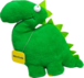 Old Staffed Toy: Green Dinosaur3