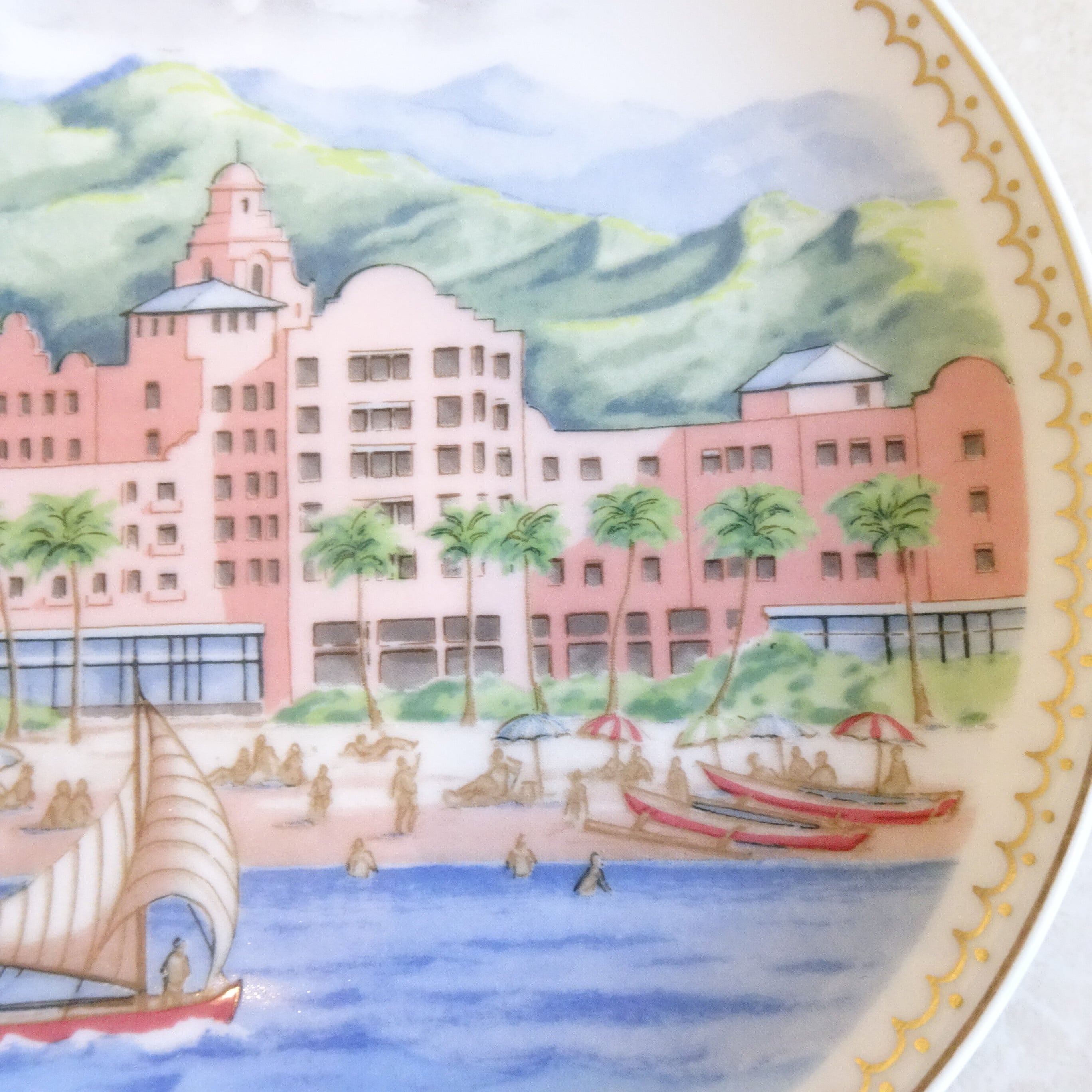 ロイヤルコペンハーゲン The Royal Hawaiian 飾り皿 | 純喫茶家具の