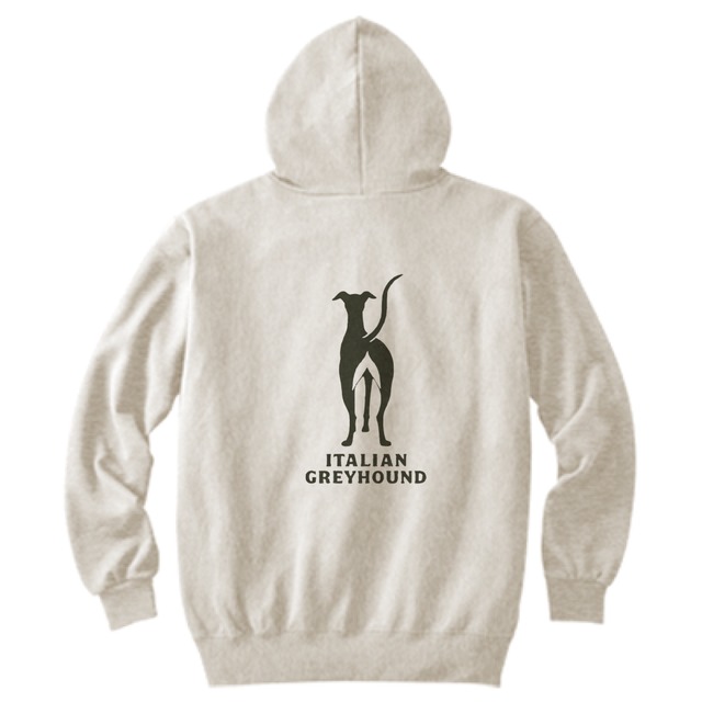 キッズ用≪Iggy’s Cute Back≫ジップアップライトパーカー04