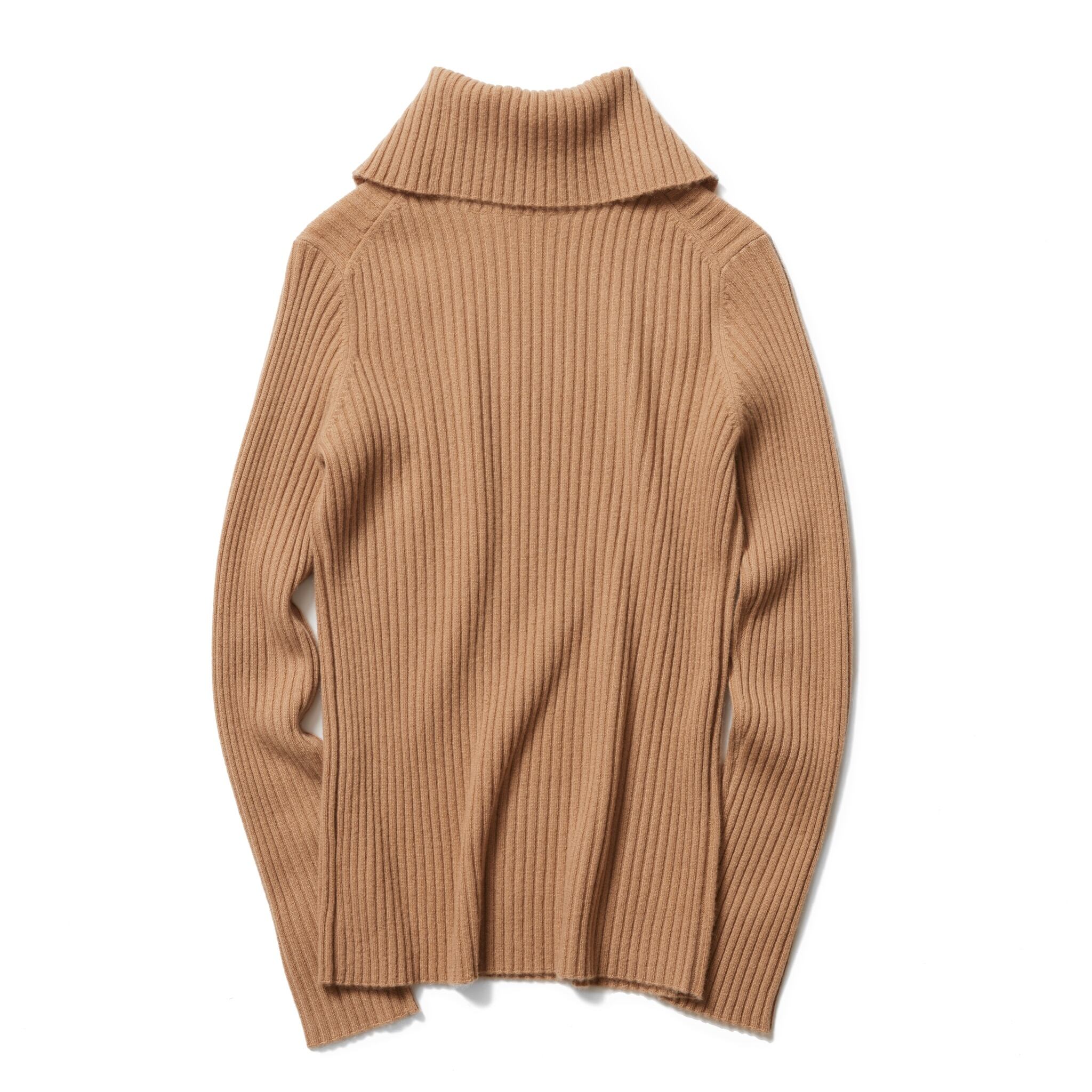 試着のみ　cccmalie カシミヤ リブスキッパー襟 試着のみcccmalie カシミヤ リブスキッパー襟