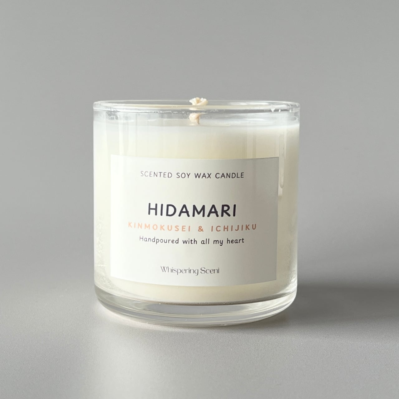 【超希少】PACIFICA バリライムパパイヤ ソイキャンドル HIDAMARI ひだまり（金木犀 & いちじく）ソイアロマキャンドル