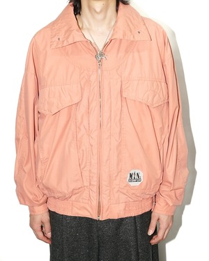 Euro vintage oversized gimmick design short jacket "PINK"