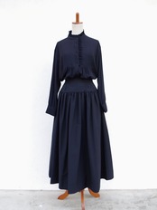 Pale Jute Black skirt Ⅱ