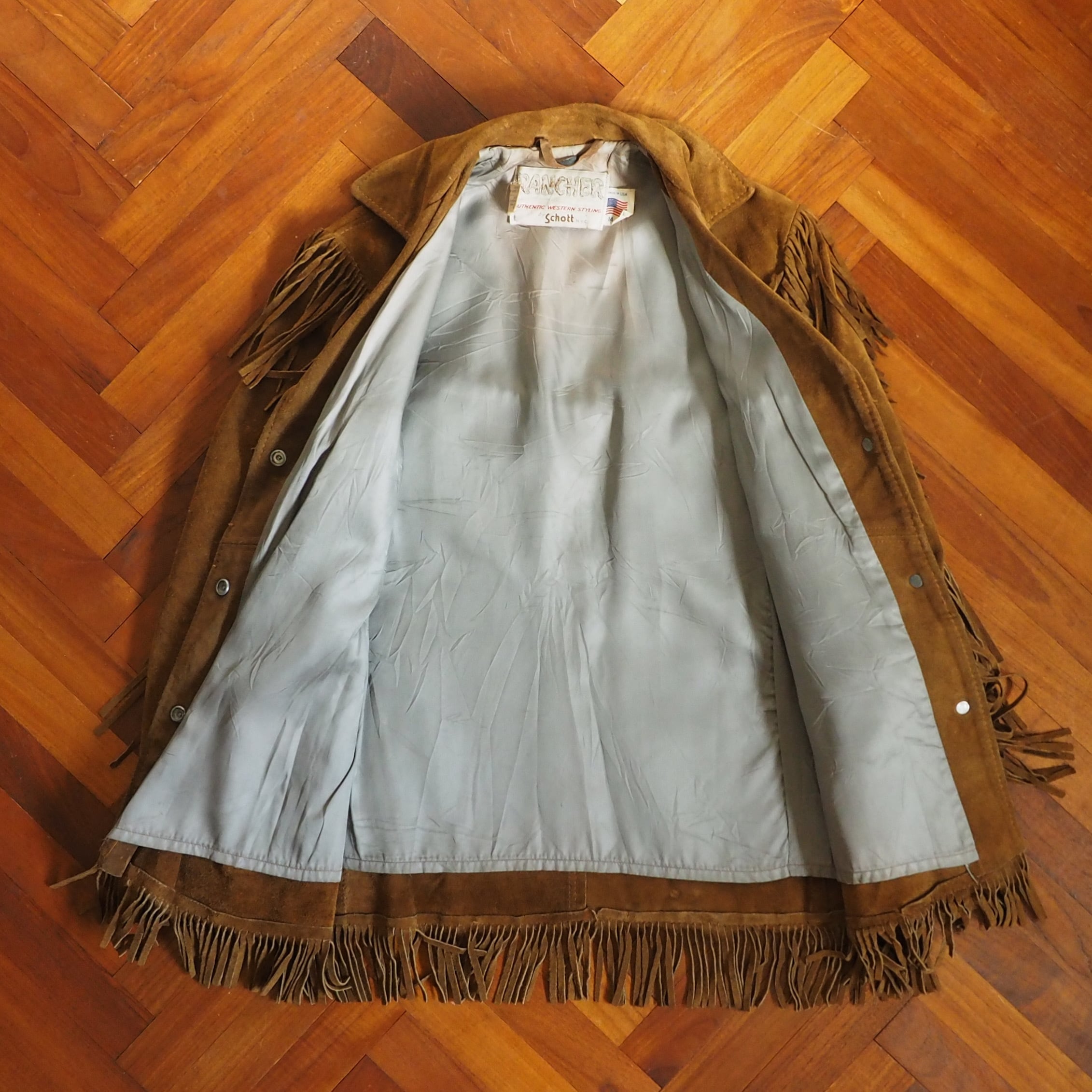 70〜80s Rancher by Schott Western Suede Jacket | nanika