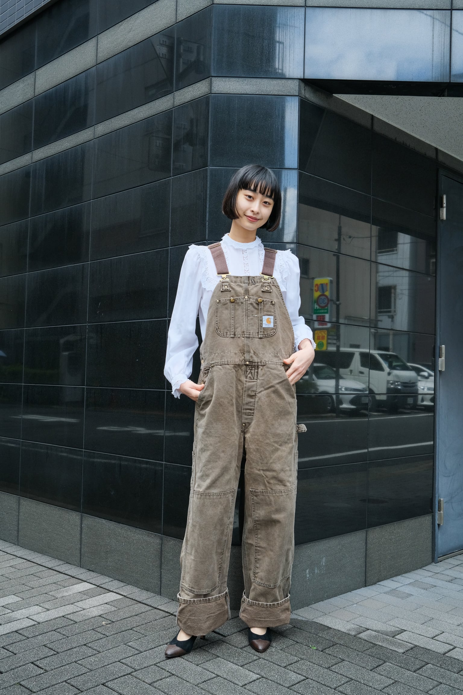 ★神サイズ‼️レア★80sUSA製 ダブルニーオーバーオール BRN 42×30 その他ボトムス | DROOMTUIN_VINTAGE
