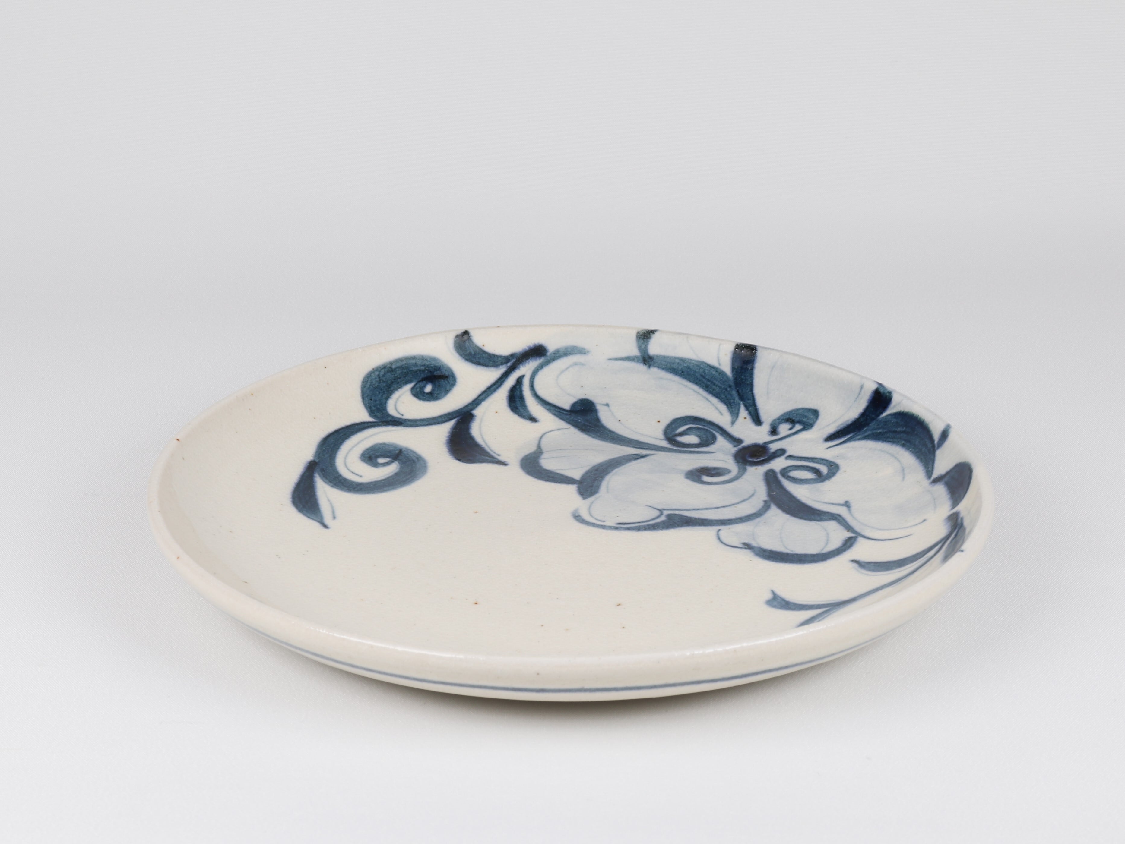 中国　安南染付　小皿　明時代　5客　桐箱付　M R5579 中国 安南染付 小皿 明時代 5客 桐箱付 M R5579 IMG_8583_a98cbcf5