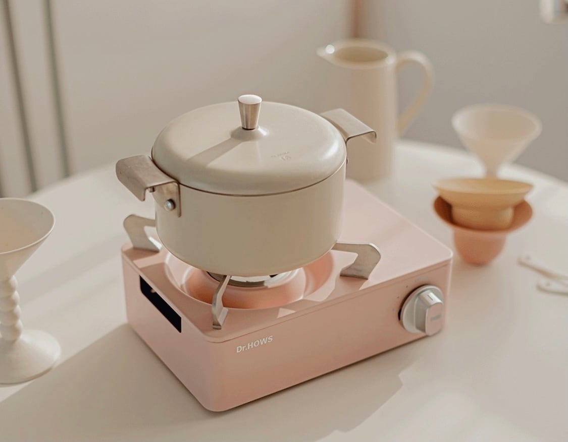 Dr. hows twinkle mini stove / パステルカラー ミニ 卓上 カセット