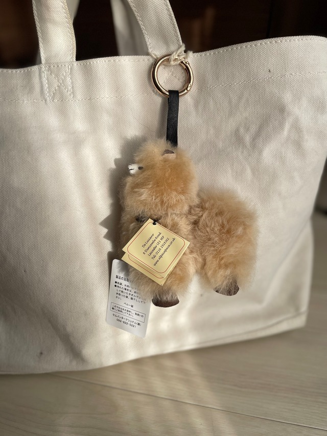 COSY アルパカキーリングチャーム