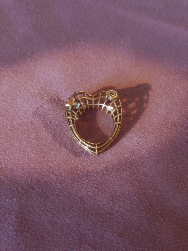 Heart Cage Ring