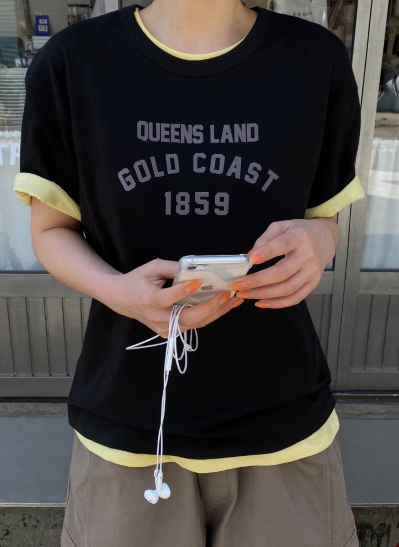 【新作５％OFF・3日間】Queens T-shirts_4colors