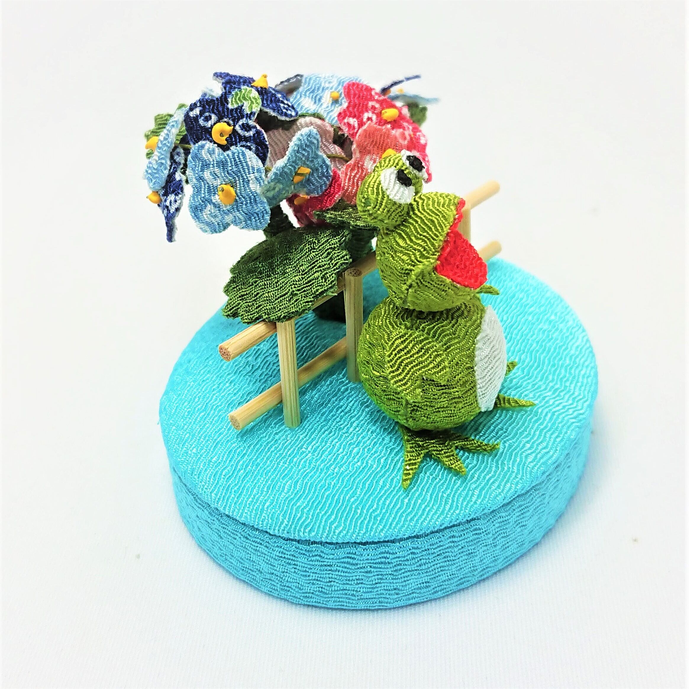 梅雨】紫陽花カエル | 和雑貨の店「京ぜんび」