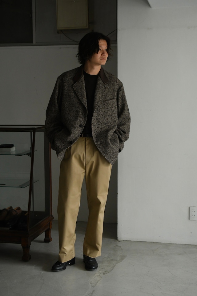 FOUNDOUR / TWILL PANTS (BEIGE)