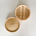 中華セイロ 身蓋セット 21cm スス竹 伝統工芸品 天然木