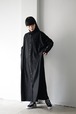 SATORU SASAKI / Long Relax Shirt Dress (black)