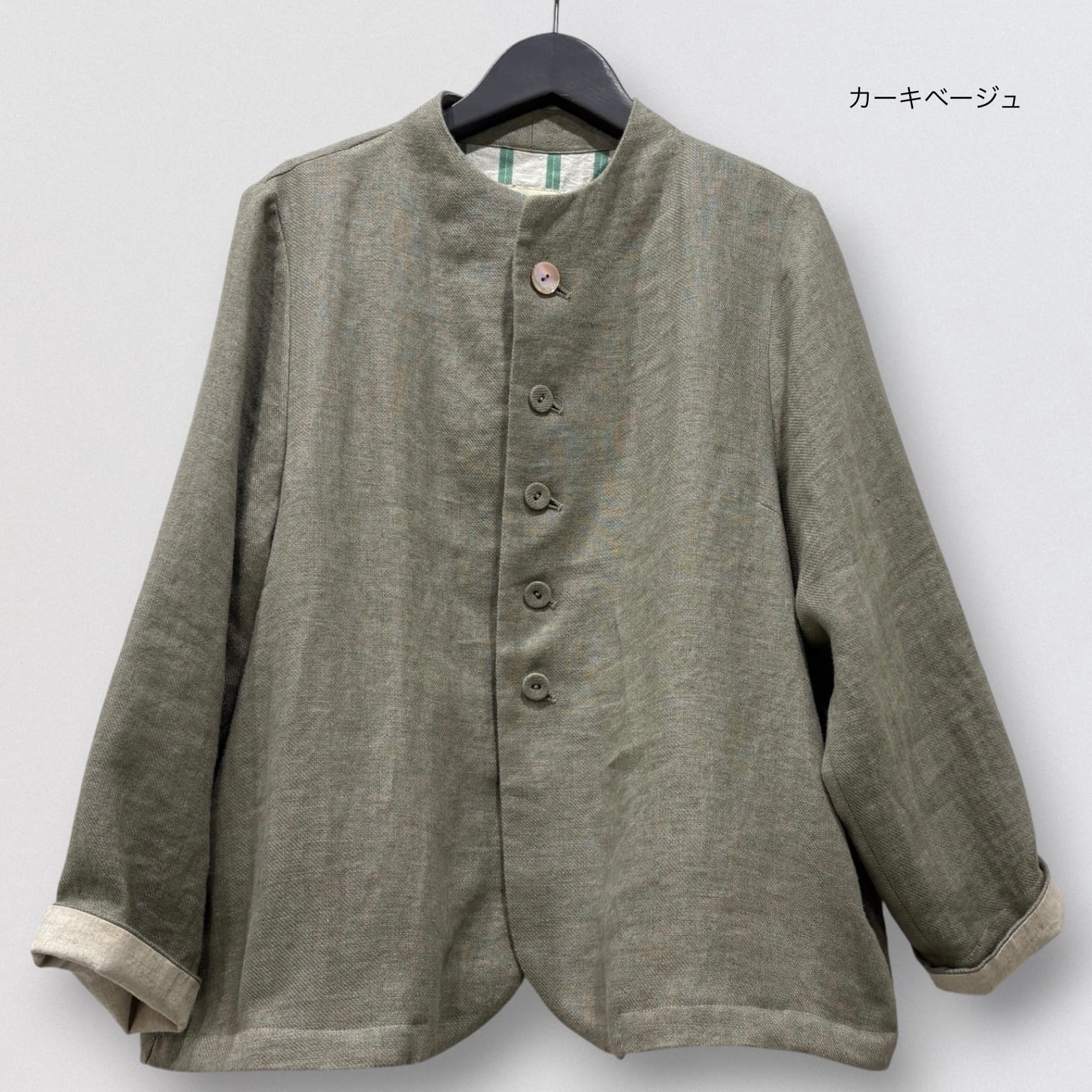 nume linen viyella jacket | CoCo Cuore