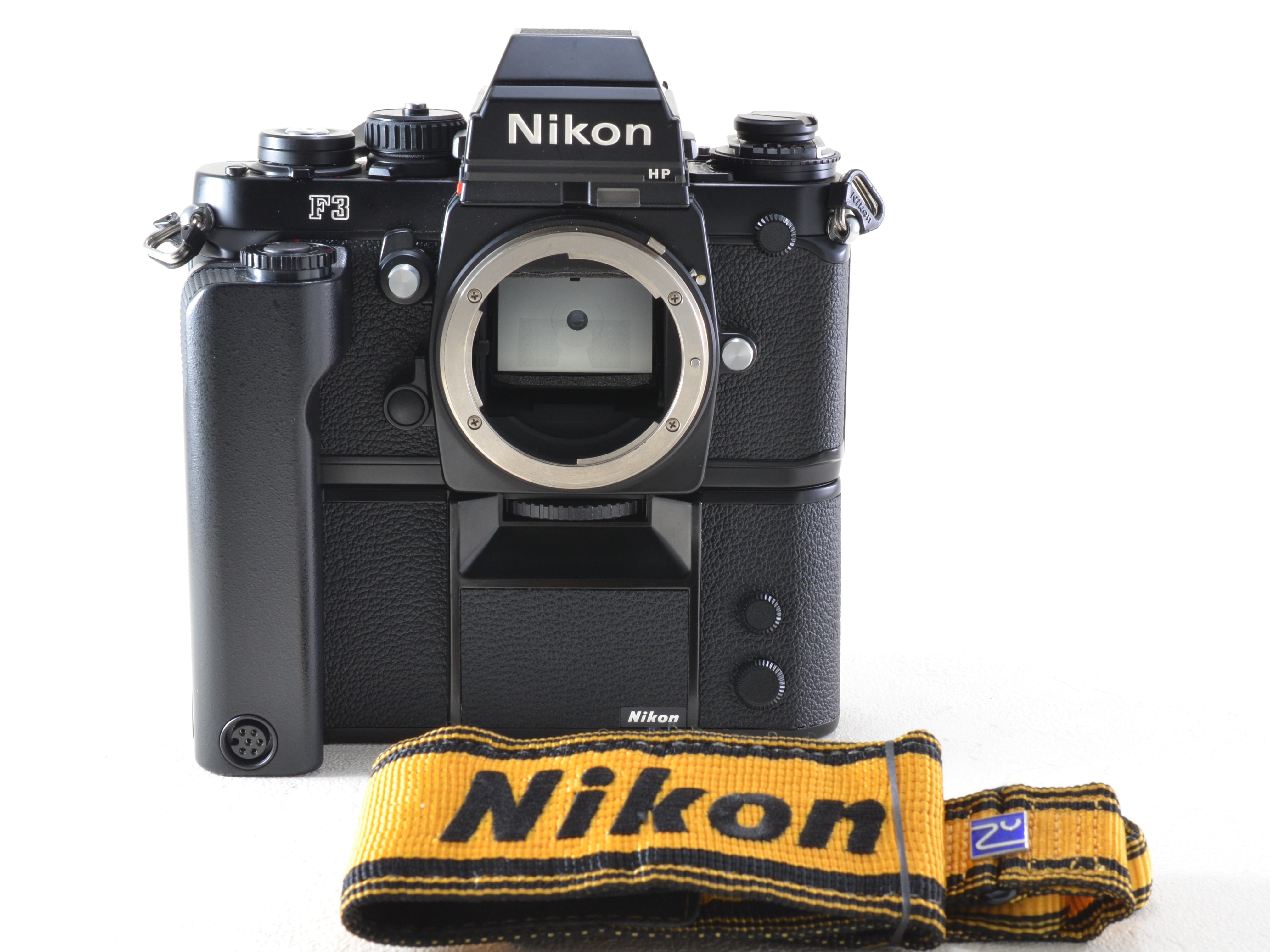 連写サウンドを奏でよう】Nikon F3HP ボディ MD-4 MF-6付 ニコン