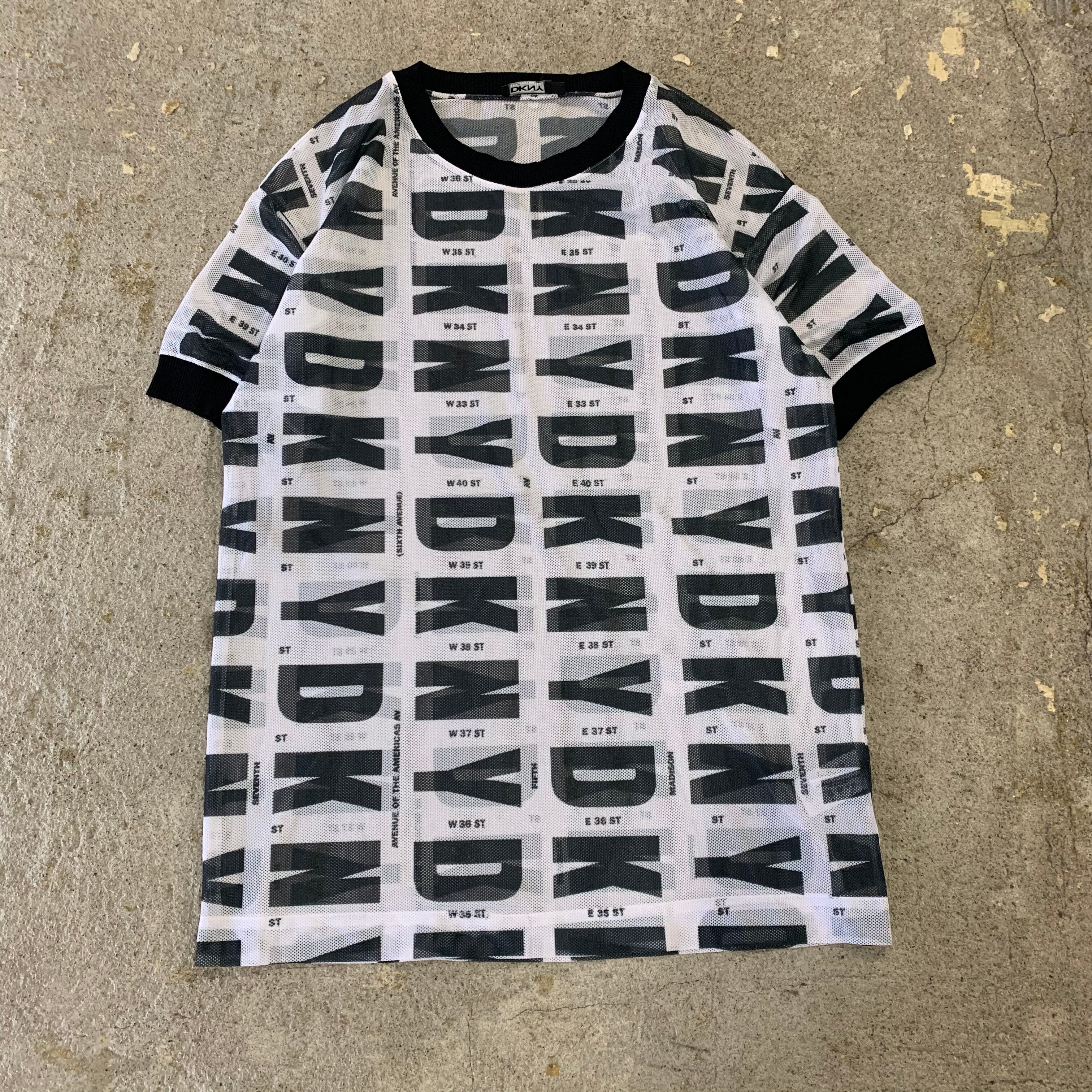 90s DKNY mesh T-shirt | What