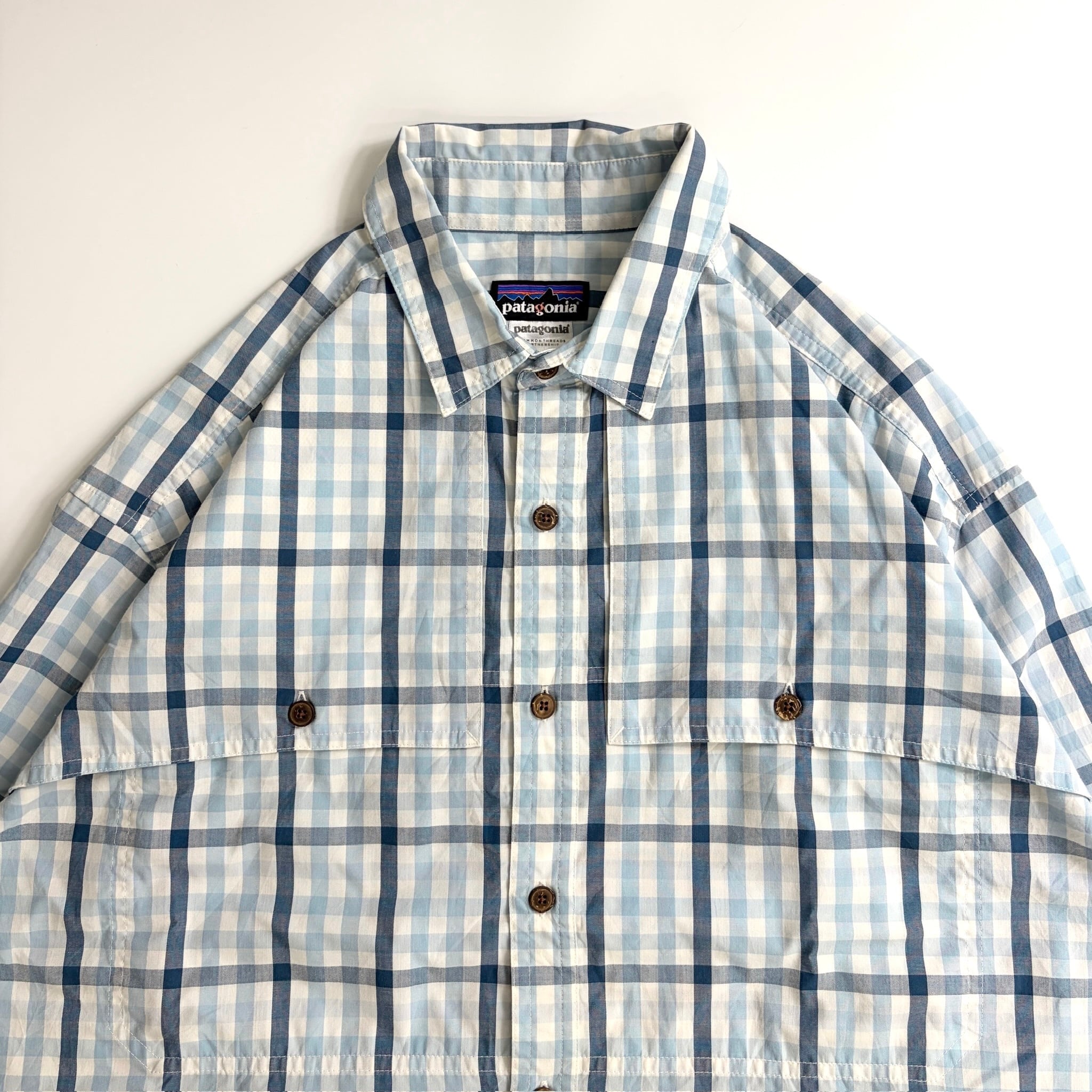 00s patagonia Long Plaid Shirt