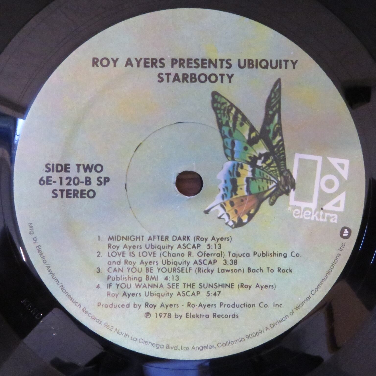 Roy Ayers Presents Ubiquity / Starbooty [6E-120] - 画像5
