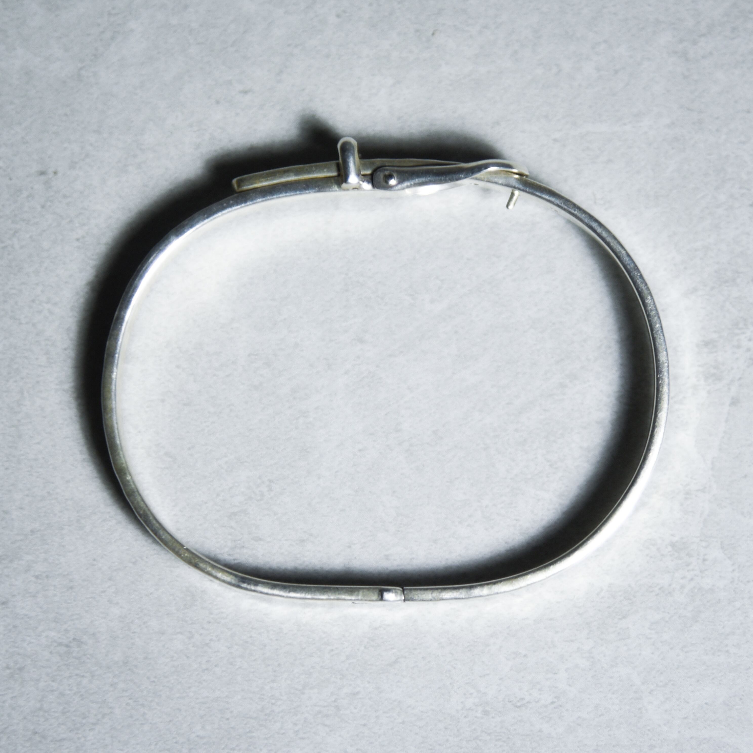 Mexican Jewelry Vintage Silver Belt Bangle メキシカン ジュエリー