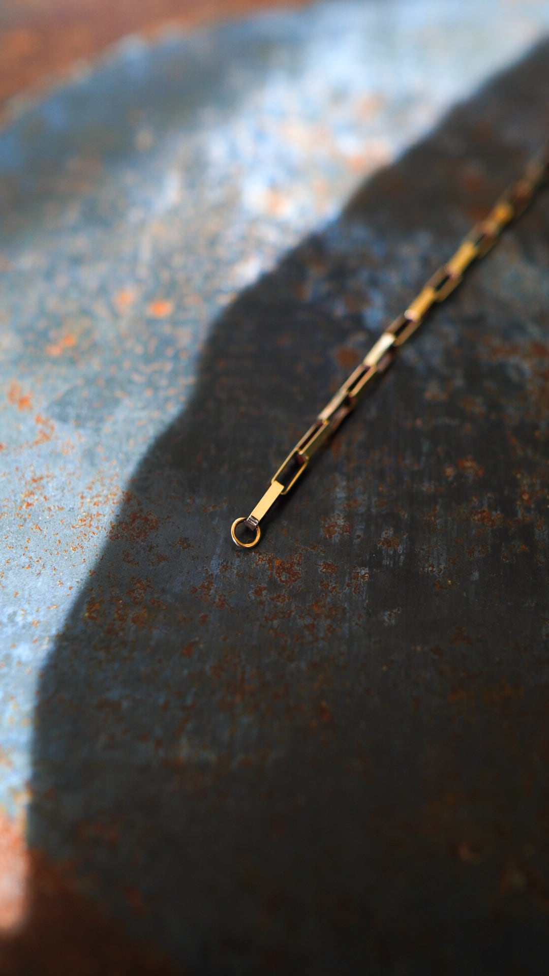1990-2000s】U.K. VINTAGE 9ct イエロー ゴールド ペーパークリップ