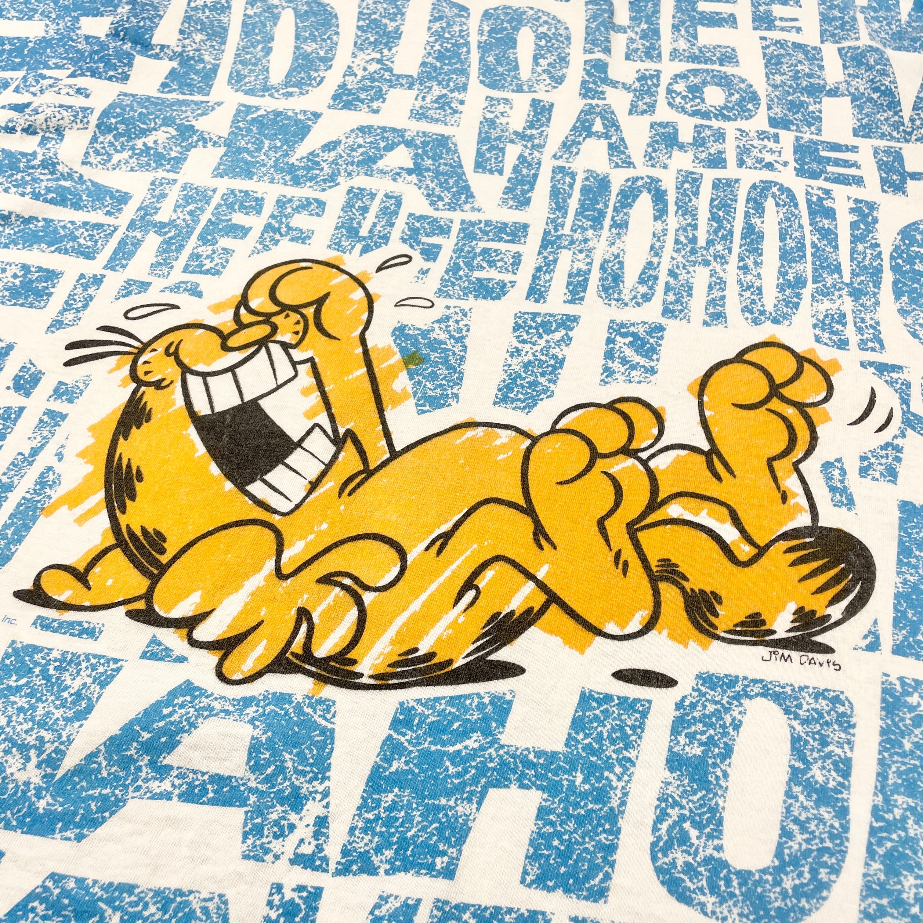 Flints Garfield ガーフィールド キャラクタープリントTシャツ メンズXXXL ヴィンテージ /eaa326366