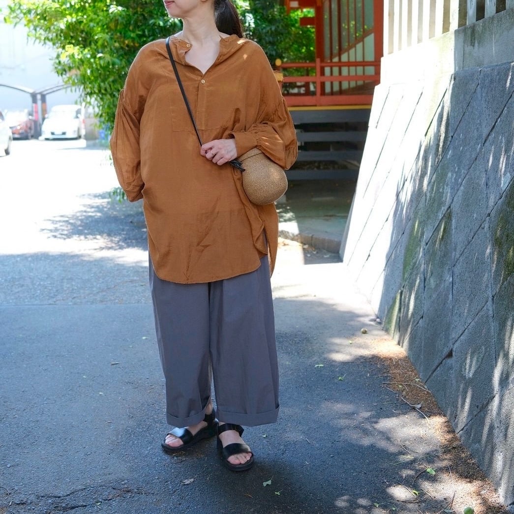 WONDER FULL LIFE カウンターポイント ワンダフルライフ シャツ WONDER FULL LIFE(ワンダフルライフ) ANCIENT SHIRTS｜botanical dye