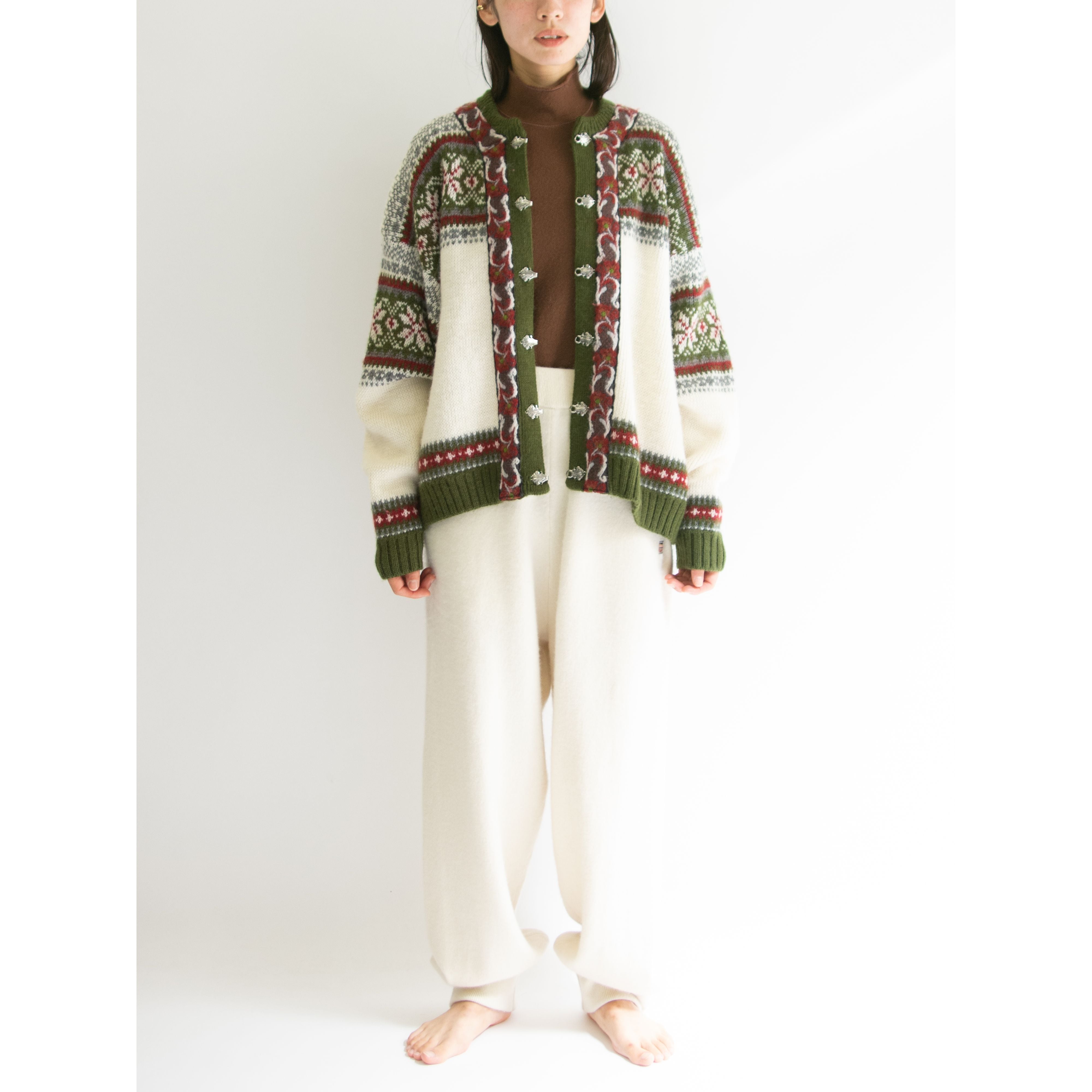 Nordstrikk】Made in Norway 100% Wool Nordic Cardigan（ノードスト