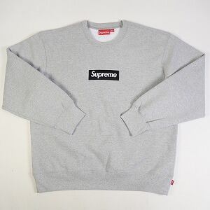 Supreme Box Logo Crewneck Grey XL