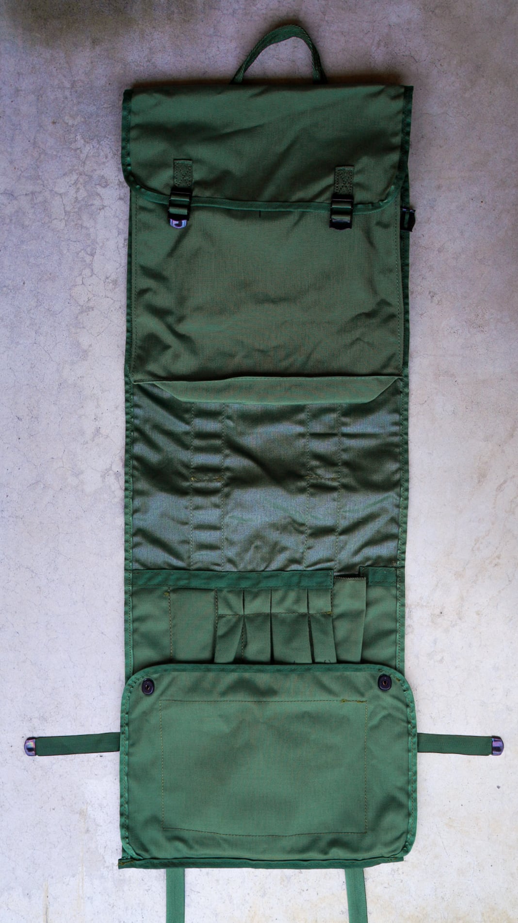 DEADSTOCK / 2011】アメリカ軍 テント リペア キット バッグ 《デッド