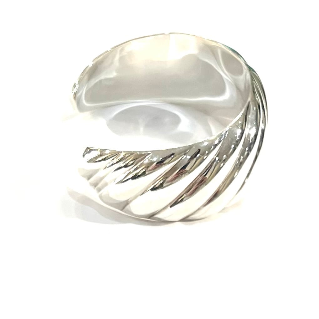 TIFFANY&Co.】T2798 ティファニーツイストワイド カフバングル