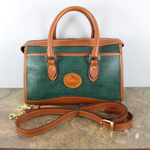 .OLD Dooney&Bourke LEATHER 2WAY SHOULDER BAG MADE IN USA/オールドドゥーニー&バーク2wayレザーショルダーバッグ 2000000044033