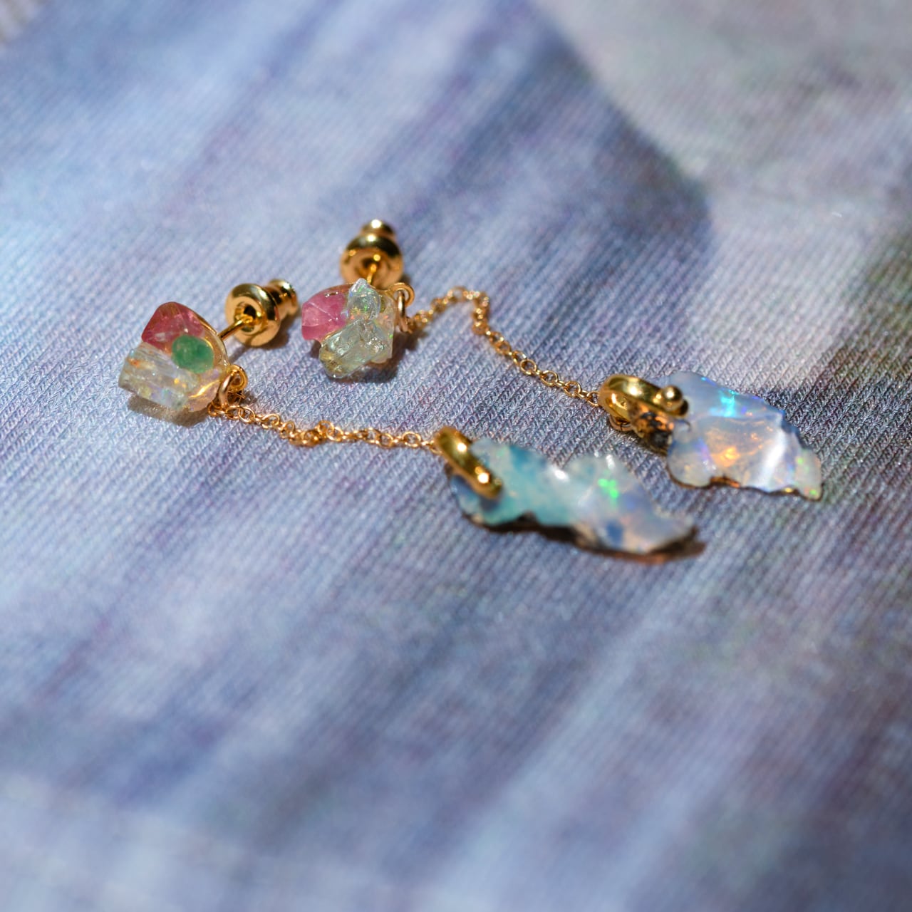 014 Water Lilies Collection】 Integration Pierce エメラルド