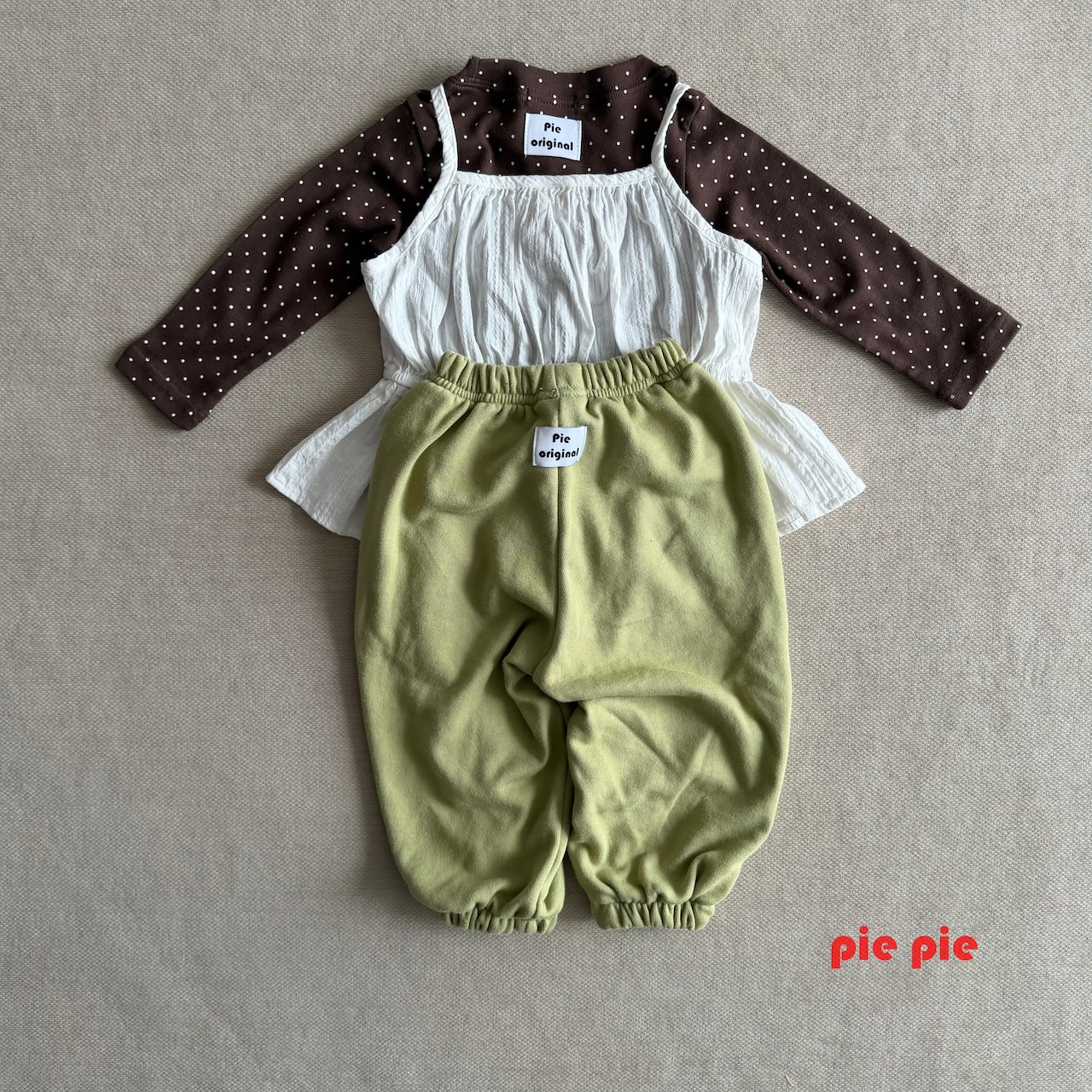 韓国子供服 / pie / 26Autumn /フルーツジョガーパンツ/ 秋服 /パンツ*XS~XL *