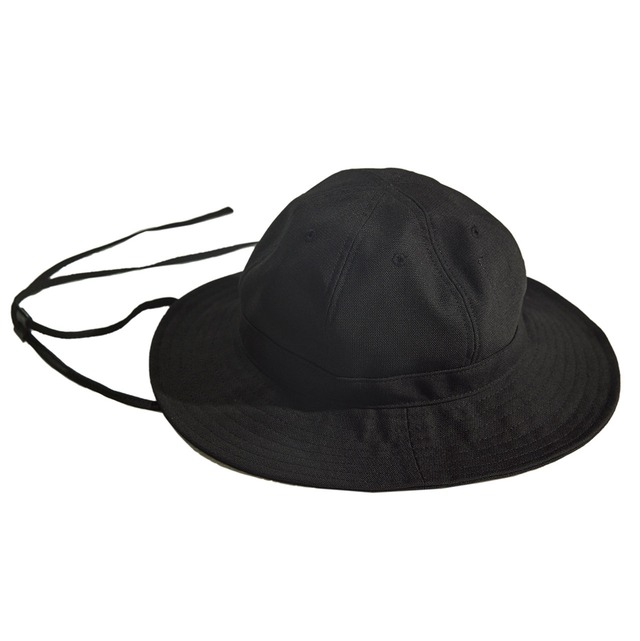 T/C HOPSACK MOUNTAIN HAT / ホップサックマウンテンハット(BLACK)