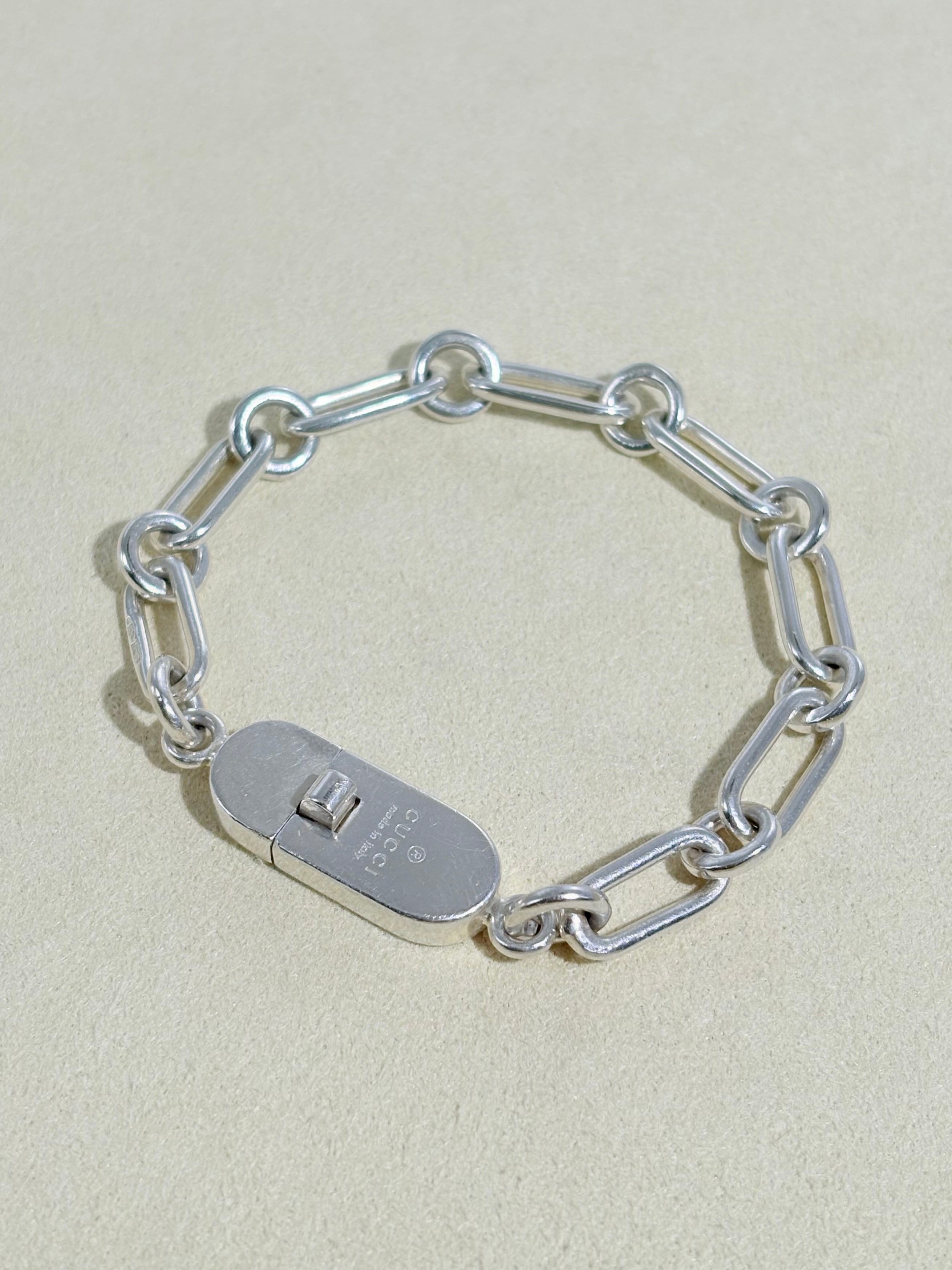 Ellipse Chain Bracelet -GUCCI-