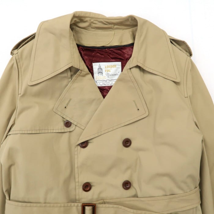 80～90´s LondonFog トレンチコート つけ襟・ライナー付き ロング