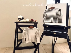 【予約】valubebe Ella stripe puff T