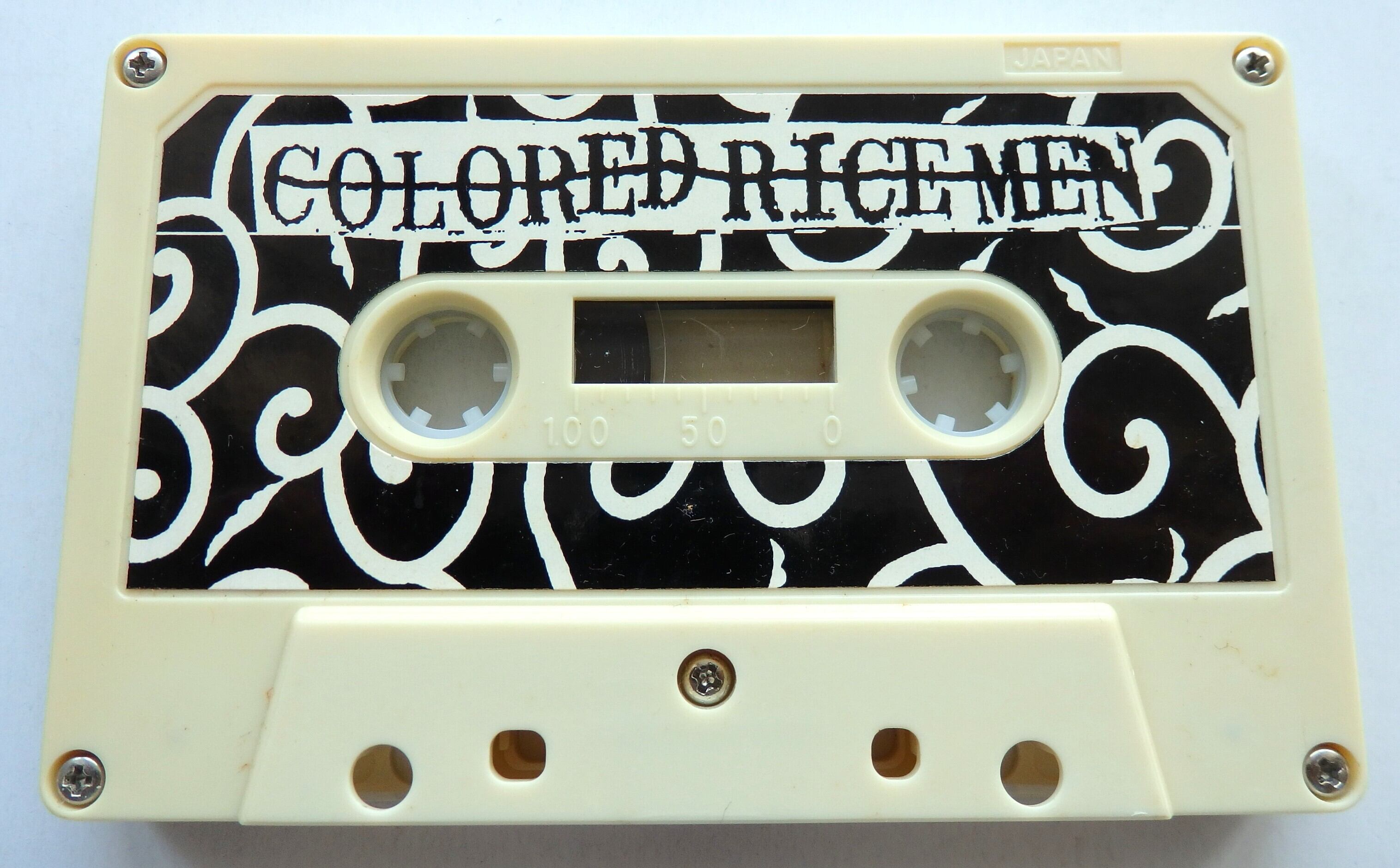 カセットテープ/国内リリース】 COLORED RICE MEN / Colored Rice Men