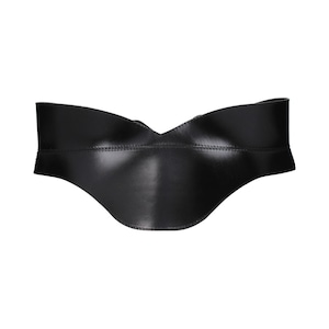 ALEXANDER MCQUEEN アレキサンダーマックイーン レディース ベルト レザー ブラック