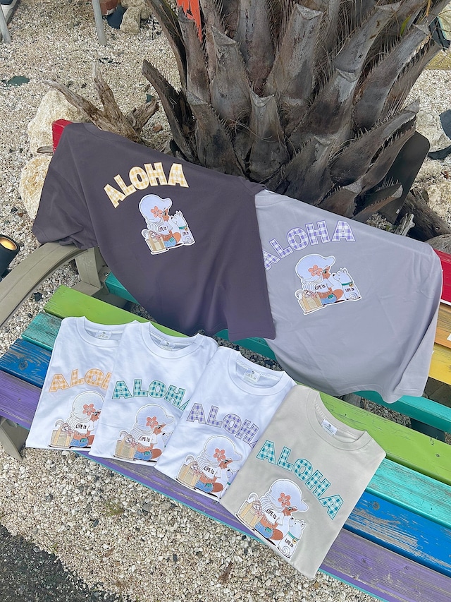 【mapuaコラボ】パラカALOHA ワッペンTシャツ ¥6,990+tax