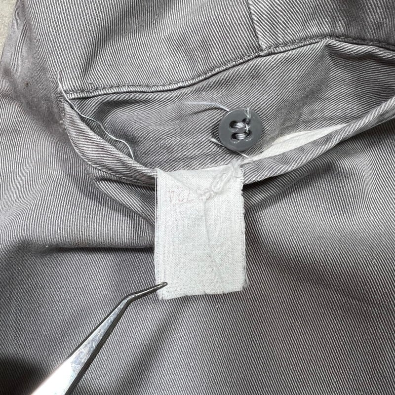 50's Lee リー コットンツイルワークパンツ ワークチノ グレー 黒タグ