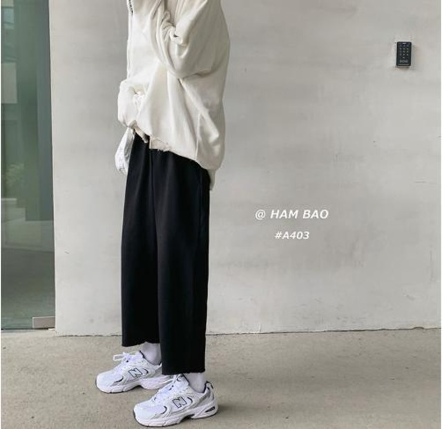 Yuzki カジュアル シンプル シェフ パンツ 長ズボン 韓国ファッション ストリート ボトムス スラックス メンズファッション Yuzki Yuzki カジュアル シンプル シェフ パンツ 長ズボン 韓国ファッション ストリート ボトムス スラックス メンズファッション Yuzki