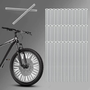 【新着特価】LOYELEY 自転車 スポーク リフレクター 反射チューブ クリップ ホイールリフレクター 取付け用 反射リフレクター 簡単装着 夜間 悪天候 可視 自転車改造 マウンテンバイク バイクに適用